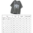 thumbnail image 2 of Camiseta blanca 2XL hip-hop de hueso suelto verano luto oscuro calle alta calavera de manga corta hombres y mujeres de moda, 2 of 8
