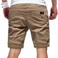 thumbnail image 3 of Mgmyaa Mens Casual Cargo Shorts Drawstring Classic Sport Cargo Stretch Shorts with Pockets, 3 of 4