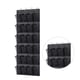 thumbnail image 2 of Bolsa de pared para el hogar de almacenamiento de 24 bolsillos no tejida con 4 ganchos de metal (negro), 2 of 3