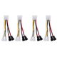 thumbnail image 1 of 2 Uds Conector Adaptador Cable Alimentación Ventilador 4 Pines A 3 12v * / 5v, 1 of 8