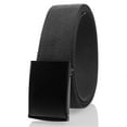 thumbnail image 2 of Gelante Fully Adjustable Canvas Web Belt with Black Flip Top Buckle 50'' Long, 2 of 3