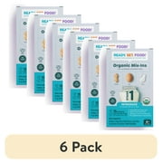 (6 pack) Ready, Set, Food! Early Allergen Introduction Mix-Ins, 4+ Months, Stage 1 15 Day, Unflavored