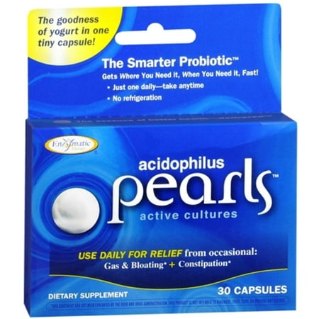 Acidophilus Pearls - 3 Pack - Acidophilus Pearls Dietary Supplement 30 Caps