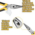 thumbnail image 6 of Clearance Screwdriver under $5,6 Inch Long Nose Pliers – Multi Functional Tool For Wire Stripping Cutting & Gripping, 6 of 7