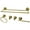 Polished Brass, variant on Kingston Brass BAH821318478MB Concord 5-Piece Wall Mount Bathroom Accessory Set, Matte Black