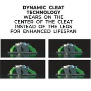 Softspikes Silver Tornado Golf Cleat Fast Twist 3.0, 18 Count