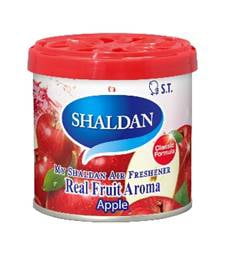 YirehStore My Shaldan Original Classic Formula, Assorted 6-cans, Apple Lemon Lime Orange Peach Squash scent, Car Cup-holder Natural air freshener