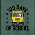 thumbnail image 3 of Peanuts - Snoopy One Hundred Days Of School - Women's Lightweight French Terry Long Sleeve Shirt, 3 of 6
