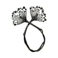 thumbnail image 6 of Sunjoy Tech Women Hair Bun Maker Flower Fishtail Rhinestone Feather Hair Curler Deft Bun Twister Long Hair Accessories, 6 of 6