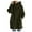 Green, variant on Plain Zip Up Hoodies for Women 2025 Fall Winter Long Sleeve Fleece Lined Hooded Sweatshirt Jacket Coat