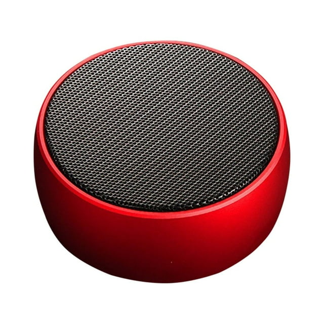SDOTXA Portable Speaker Bluetooth Speaker Bluetooth 5.0 Also AUX Cable Bluetooth Audio Interface Suitable for Children Red