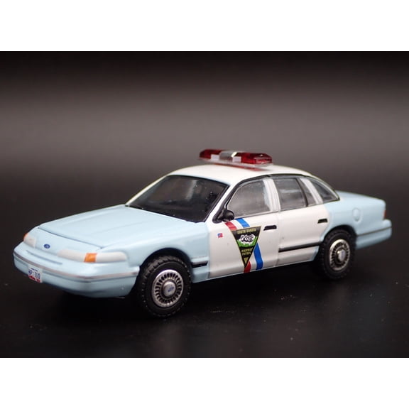 Open Box 1992 92 FORD CROWN VICTORIA POLICE SOUTH DAKOTA HW 1:64 SCALE DIECAST MODEL CAR