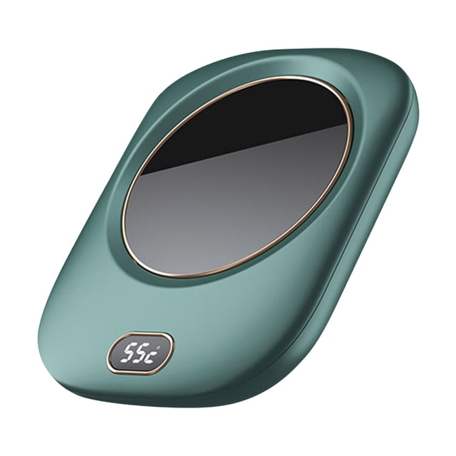 SgJHXb Wireless USB Vacuum Mug Wireless Desktop Coffee Warmer 3 Levels 55°C Portable Smart Mug Heater Green