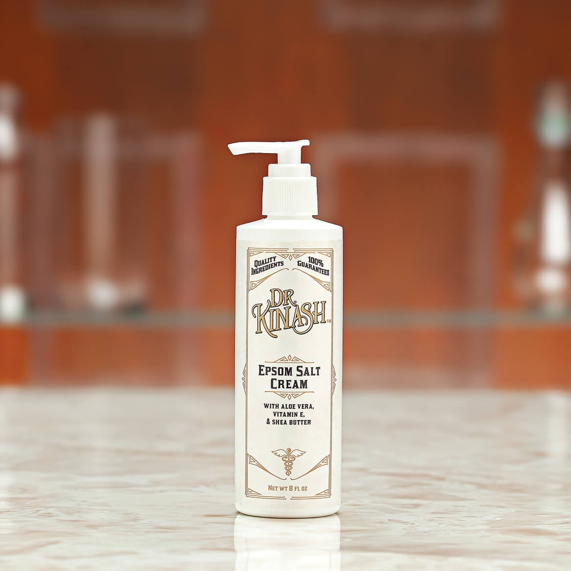 Fox Valley Traders, Epsom Salt Cream, 8 oz, Moisturizes Dry Skin