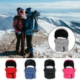 thumbnail image 3 of Trapper Hat Adjustable High Elasticity Windproof Thickened Keep Warm Polyester Men Velvet Warm Hat Scarf Outdoor Winter, 3 of 10