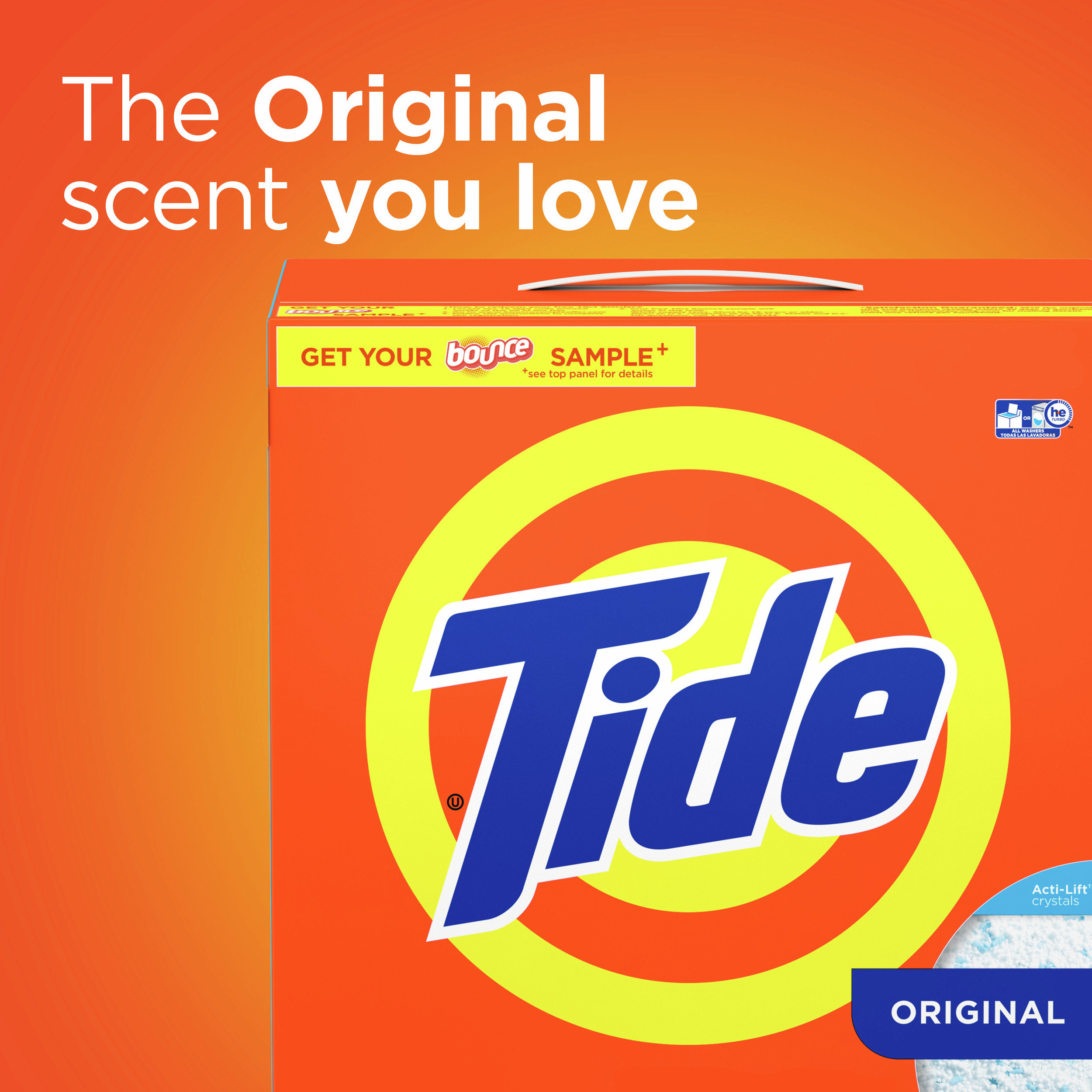 Tide Powder Laundry Detergent, Original Scent, 113 Loads, 143 oz - image 3 of 8