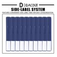 thumbnail image 4 of D DACCKIT Graded Card Binderï¼Holds 90 Card - 9 Pocket Slab Binder for Cards Compatible with PSA CGC BGS SGCï¼Model A, Navy Blueï¼, 4 of 9