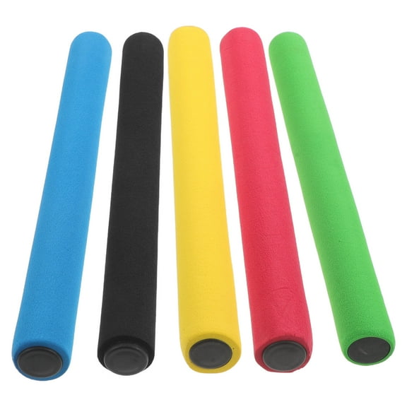 Raindrops 5-Pack Sponge Relay Sticks for Kids School Sports and Outdoor Activities