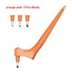 thumbnail image 5 of sweethay Pluma para manualidades, cortador de papel con hoja giratoria de 360 °, herramientas de corte para manualidades, herramienta de Naranja 2Conjunto, 5 of 6