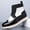 Black, variant on Men's Color Block Ankle Boots, Lightweight Comfortable Side Zipper Casual Boots for Walking, Travel, Outdoor Activities, and Everyday Fashion in Large Sizes