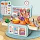 thumbnail image 5 of Cocina de juguete para niños con fregadero | Cocina de juguete realista con mesa de comedor y espacio de almacenamiento | Incluye comida y utensilios de juguete | Juguete de rol para niños a partir, 5 of 5