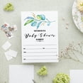 thumbnail image 2 of 50 Pack Leaf Baby Shower Invitation Cards Single Sided Neutral Blank Fill In Invites 4x6", 2 of 3