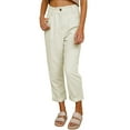 thumbnail image 1 of Pantalones Casuales de Cintura Alta y Pierna Recta para Mujer, Holgados y Cómodos, con Bolsillos M, 1 of 7