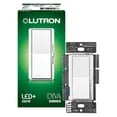 thumbnail image 1 of Interruptor de intensidad Lutron Diva LED+ para bombillas regulables de 150 W, 1 of 9