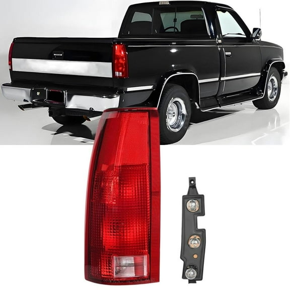 Nilight Taillight Assembly Compatible with 1988 1989 1990 1991 1992 1993 1994 1995 1996 1997 1998 1999 Chevy GMC C/K Suburban Blazer Tahoe Yukon 1999 2000 Cadillac Escalade