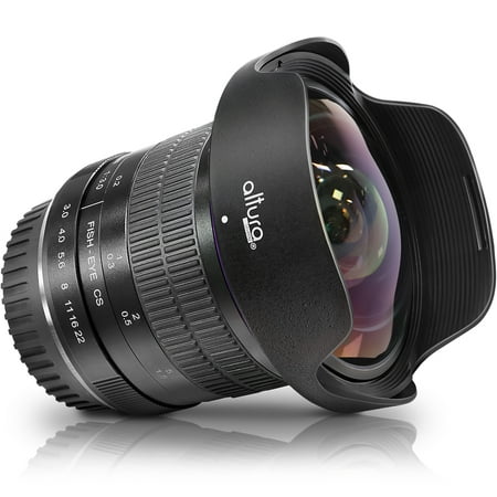 Canon Fish Eyes Lens Altura Photo 8mm f/3.0 Professional Ultra Wide Angle Aspherical Fisheye Lens for Canon EOS 77D 80D Rebel T7 T7i T6i T6s T6 SL2 SL3 DSLR Cameras ()