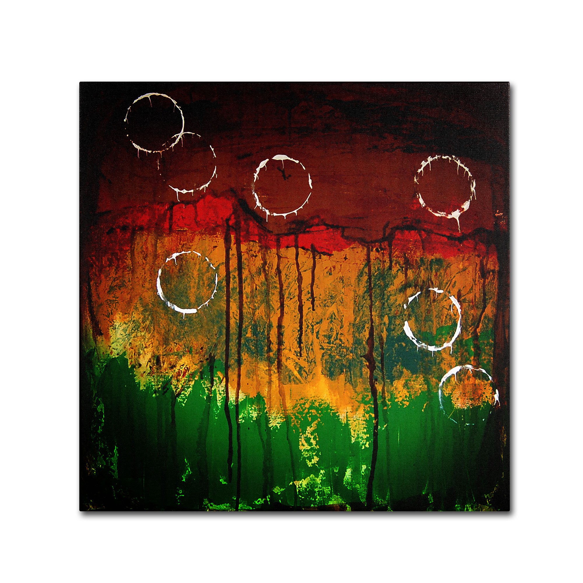 Trademark Fine Art "The Ridges" Canvas Art by Nicole Dietz