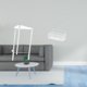 thumbnail image 2 of Mesita de noche,Mesa auxiliar de acrílico transparente,mesa auxiliar transparente de 2 niveles,Cesta de almacenamiento,Cesta organizadora de almacenamiento de cocina colgante de, 2 of 8