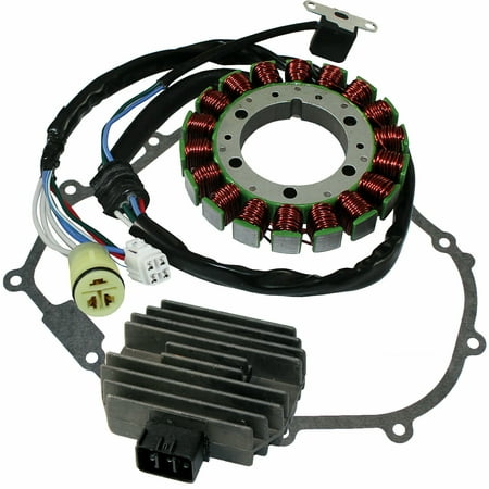 Stator & Regulator Rectifier for Yamaha Grizzly 350 2007-2012 With Gasket