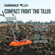 Yardmax Compact Front Tine Tiller 80cc