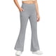 thumbnail image 2 of Pantalones largos, leggings acampanados para niñas, pantalones de yoga y baile de cintura alta, leggings para niños con bolsillos, pantalones de yoga para mujer, 2 of 8