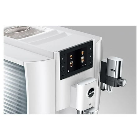 Jura - E8 Automatic Espresso Machine - White