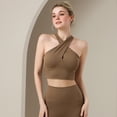 thumbnail image 1 of Ropa de yoga, chaleco, sujetador deportivo, ropa interior para mujer, push up, a prueba de golpes, colección de pecho, belleza sexy, espalda cruzada, ropa de fitness, 1 of 6