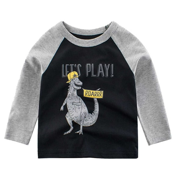 Chandails en Molleton Enfants Filles Manches Longues Imprimé Chandail en Molleton Chandail Col Rond Blouse Chemise Hauts Vêtements Automne Hiver Vêtements Garçons 4-5 Ans
