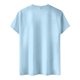 thumbnail image 3 of Women's Germany Football Graphic T-Shirt, V-Neck Casual Letter Print T-Shirt, Fashion Short Sleeve Graphic Tee, Summer Daily Lightweight Tops for Soccer Tournament 2026 Light Blue Size: XL, 3 of 4