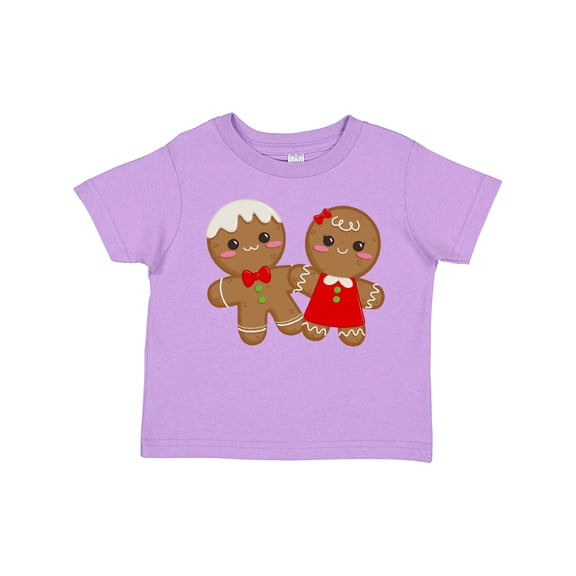 Inktastic Gingerbread Couple Boys or Girls Toddler T-Shirt