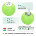 thumbnail image 7 of OWSOO Dog Toy Ball Interactive Jolly Ball for Dogs with Two Working Modes and Long Battery Life Safe Material for Fun Playtime, 7 of 7