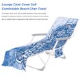 thumbnail image 4 of Lounge Chair Cover Soft Comfortable Beach Chair Towel, 4 of 7