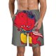 thumbnail image 1 of Balery Dinosaur Super Hero Cartoon Traje de Baño Estilo Hawaiano para Hombre, Shorts de Secado Rápido con Bolsillos-Small, 1 of 6