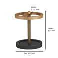 thumbnail image 2 of Toothbrush Holder Organizer Stand for Bathroom Vanity Countertops | 3 Tone Finish, 2 of 4
