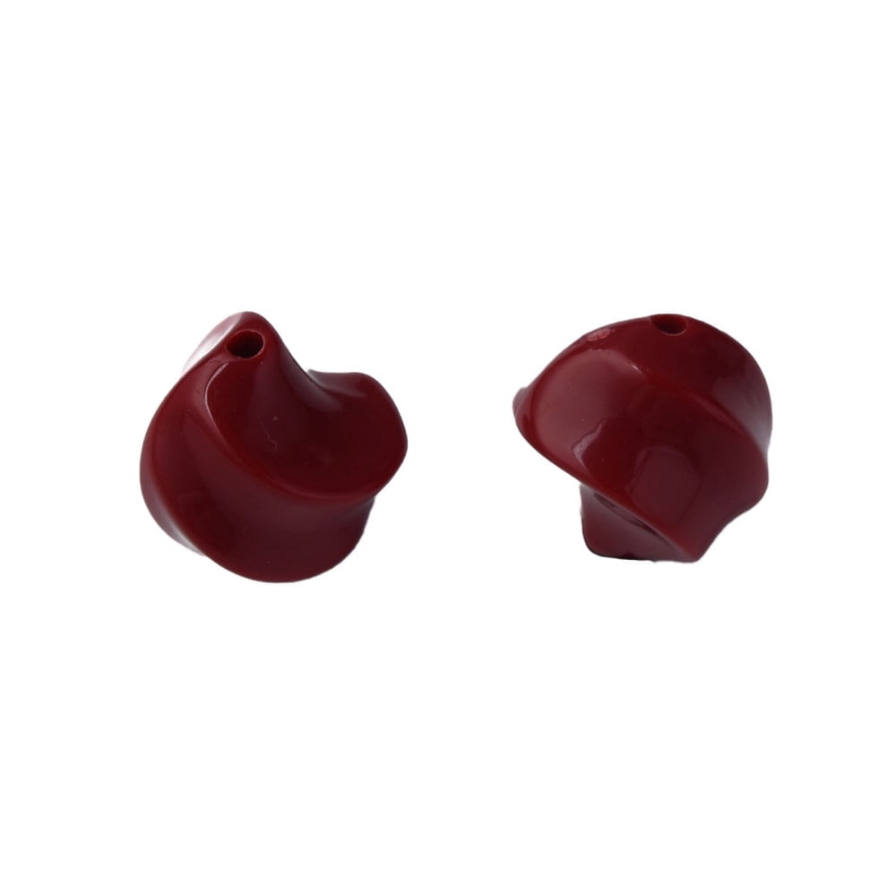 500gs Opaque Acrylic Beads Twist Mixed Color 14.5x14x14mm Hole: 1.6mm about 390pcs/500gDIY