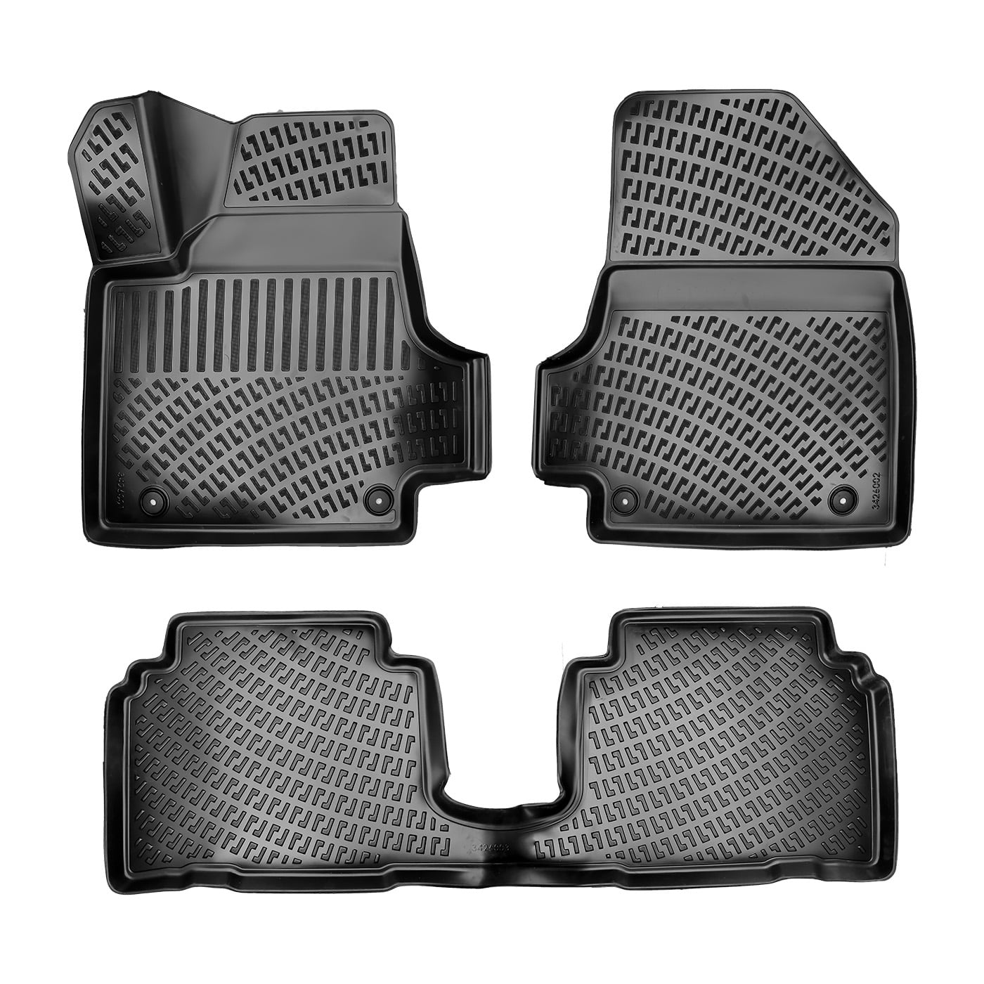 All Weather Floor Mats Compatible with Hyundai IONIQ 5 20222023