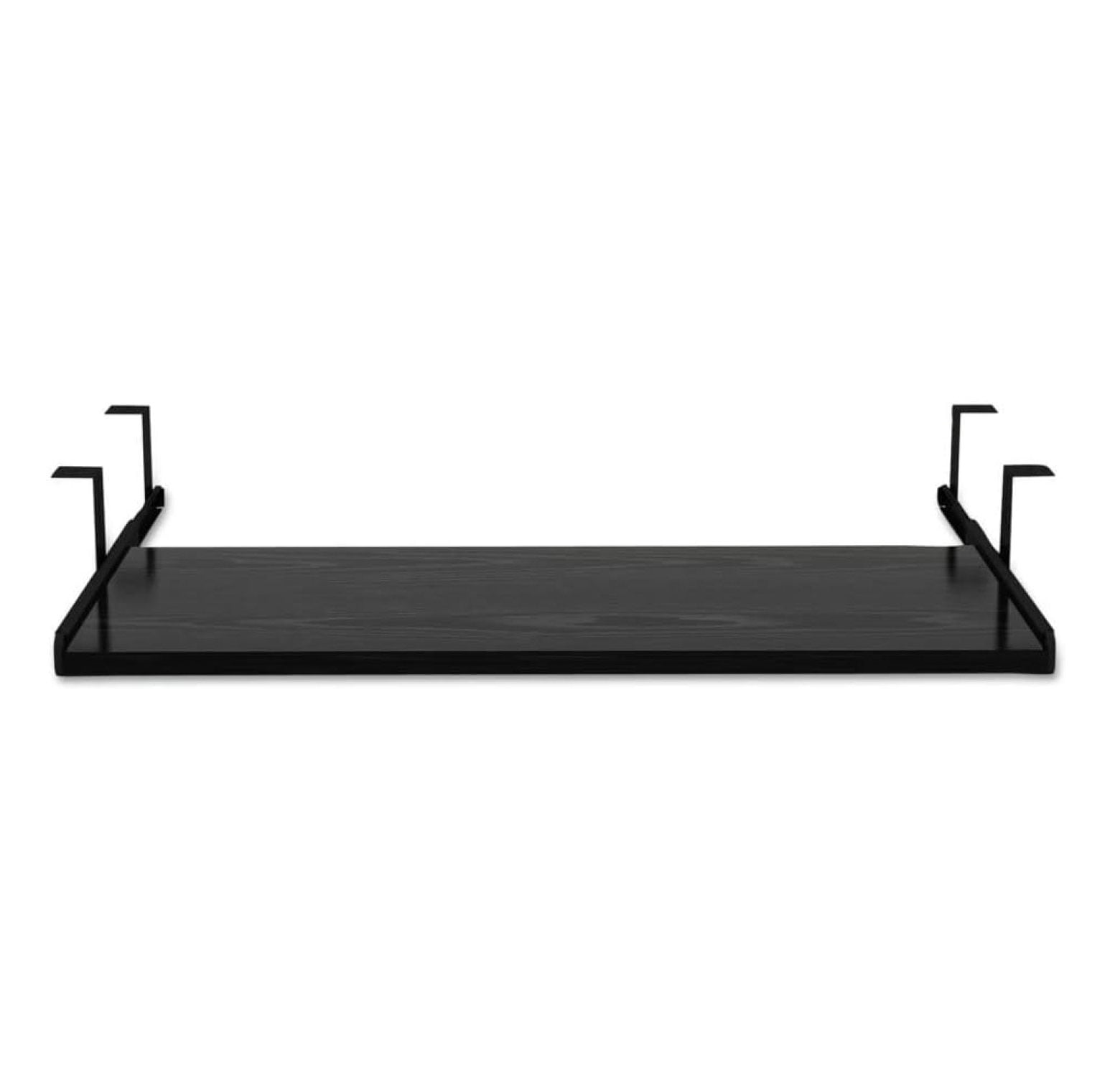 Underdesk Keyboard/Mouse Shelf, 28w x 12d, Black