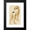 thumbnail image 2 of Frans Snyders 11x14 Black Modern Framed Museum Art Print Titled - Studies of Dogs, 2 of 5