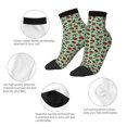 thumbnail image 5 of Fuzoiu Ladybugs 3 Print Adult Socks, Crew Moisture-wicking Socks, Unisex Cushion Crew Socks,Casual Sports Ankle Socks, 5 of 7