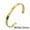 5mm Gold, variant on Personalized Stainless Steel Custom Letter Name Engraved Bracelet Bangle Women-Stainless Steel Bracelet
